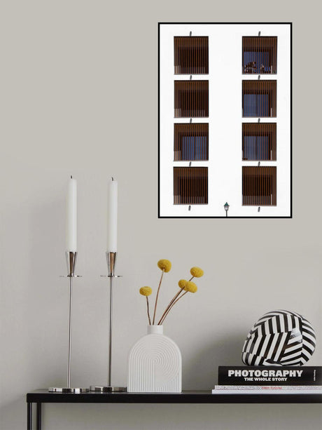 Between bars. Poster och Canvastavla