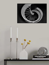 Spiral stairs Poster och Canvastavla