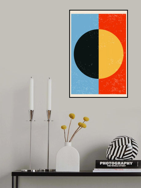 Minimal Abstract Shapes Series #27 Poster och Canvastavla