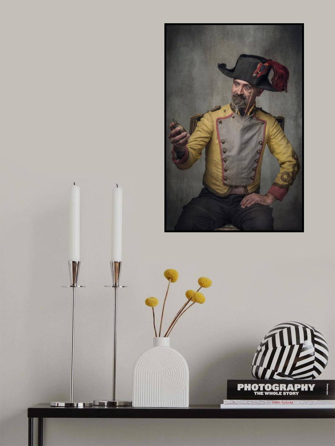 Clock man Poster och Canvastavla