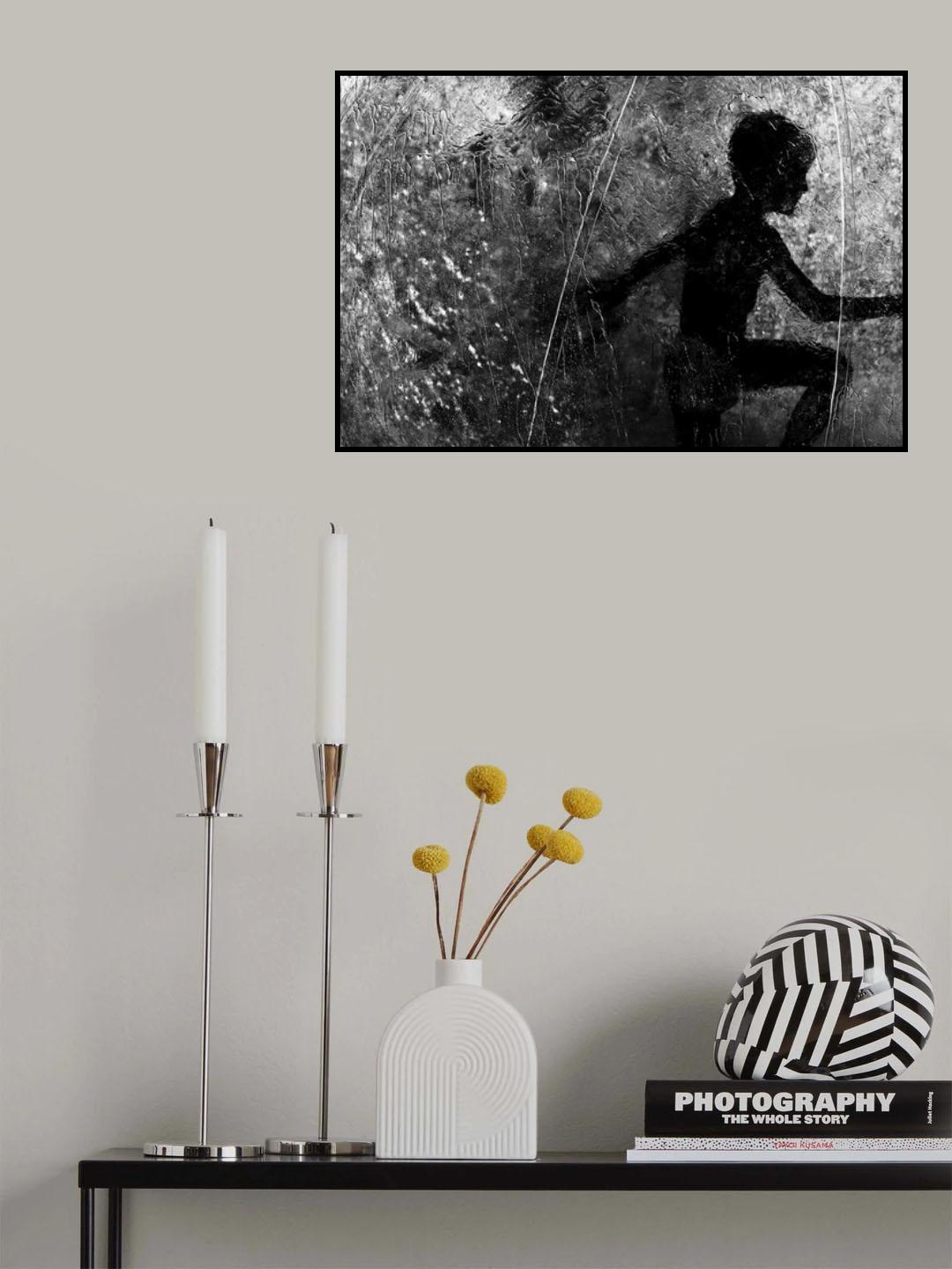 Run boy, Run.. Poster och Canvastavla