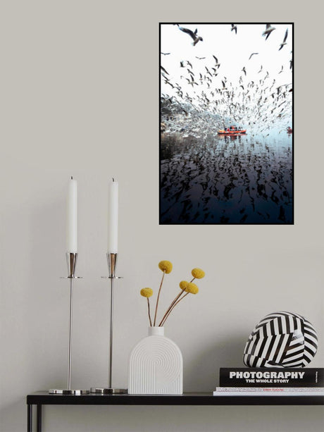 Limitless at Yamuna Ghat Poster och Canvastavla