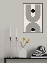 Black Boho Vibe Series #1 Poster och Canvastavla