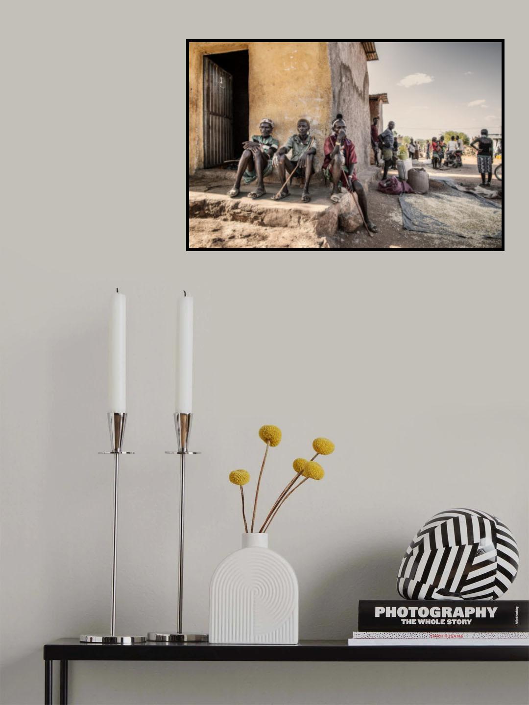 The streets of Turmi Poster och Canvastavla