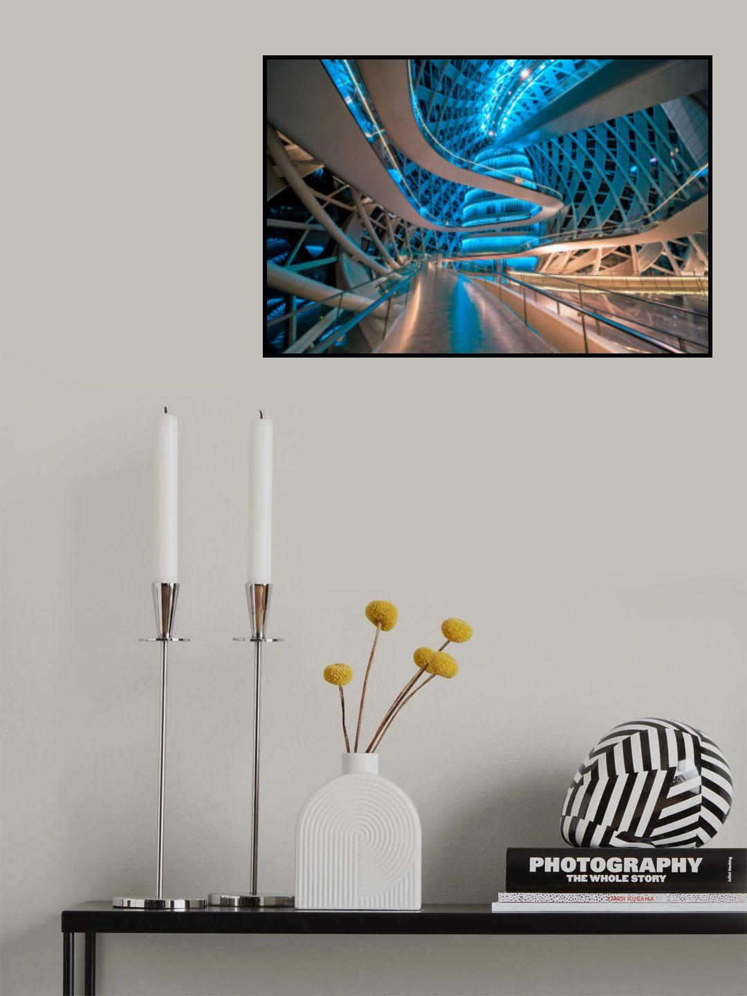 Honeycomb maze Poster och Canvastavla