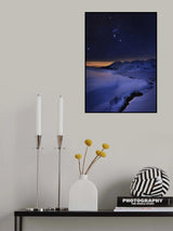 Night in Rila Mountain Poster och Canvastavla