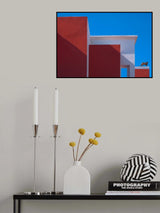 Cat on the roof Poster och Canvastavla