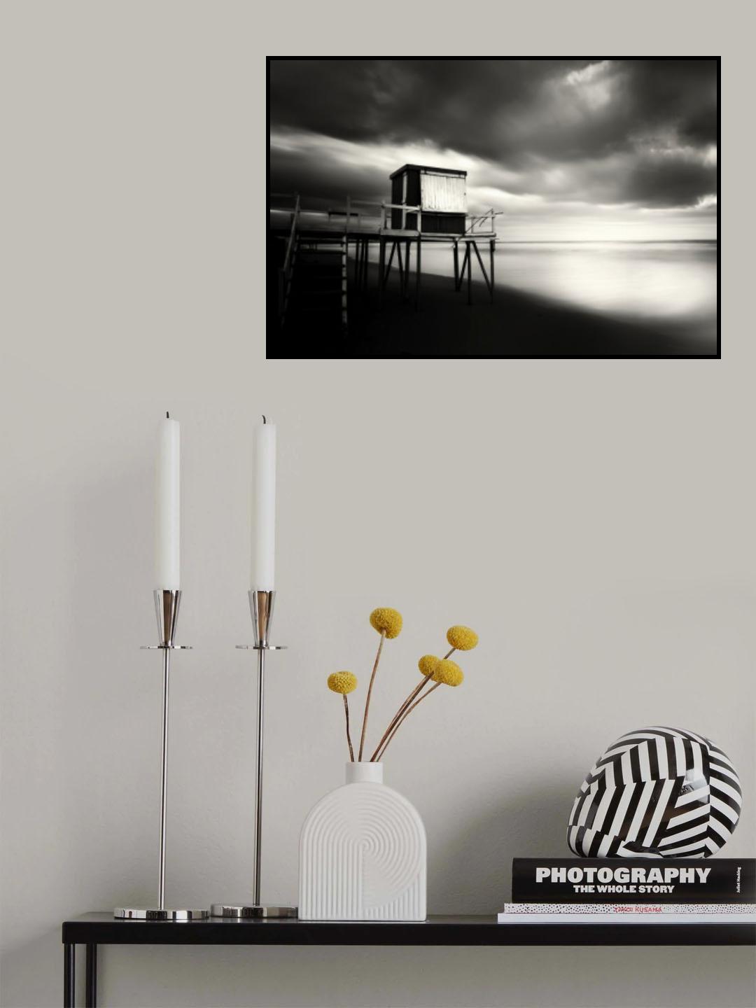 The house on the sand Poster och Canvastavla