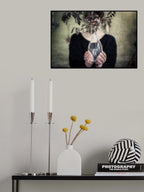 woman in a vase Poster och Canvastavla