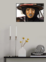 Peul man at the gerewol festival - Niger Poster och Canvastavla