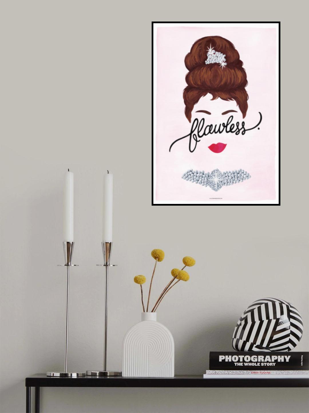 Flawless Audrey Poster och Canvastavla