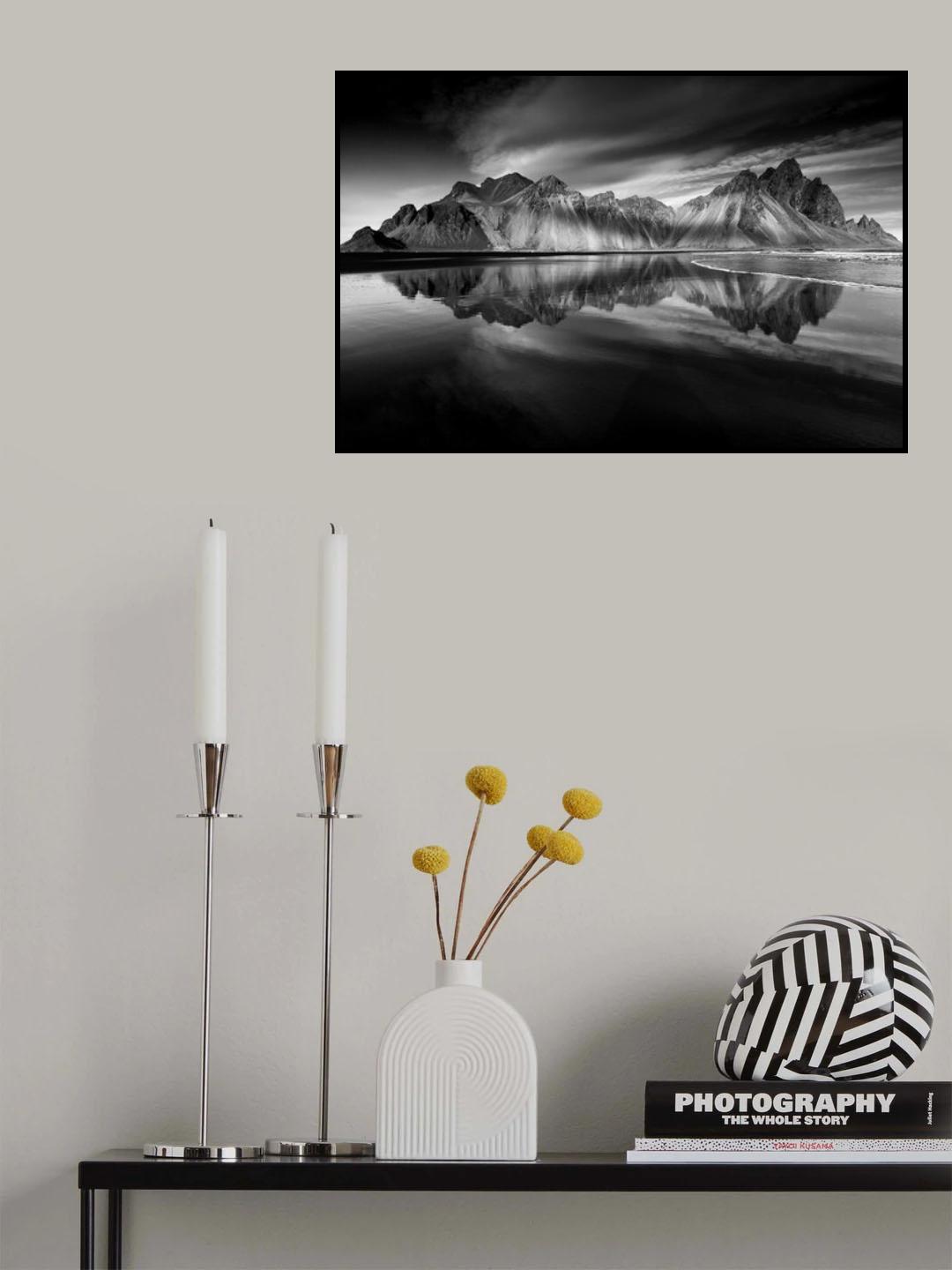 Vesturhorn Poster och Canvastavla