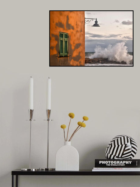 The wall and the wave Poster och Canvastavla