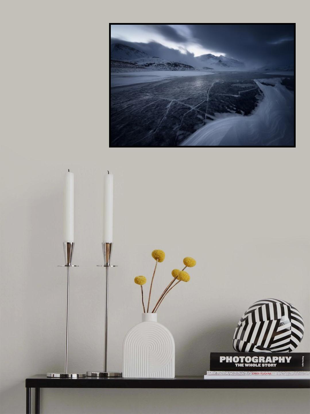 The grip of ice Poster och Canvastavla