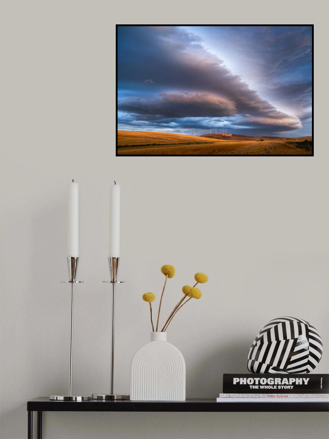 Arrival of Storm Poster och Canvastavla