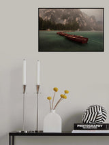 Storm on Braies Poster och Canvastavla