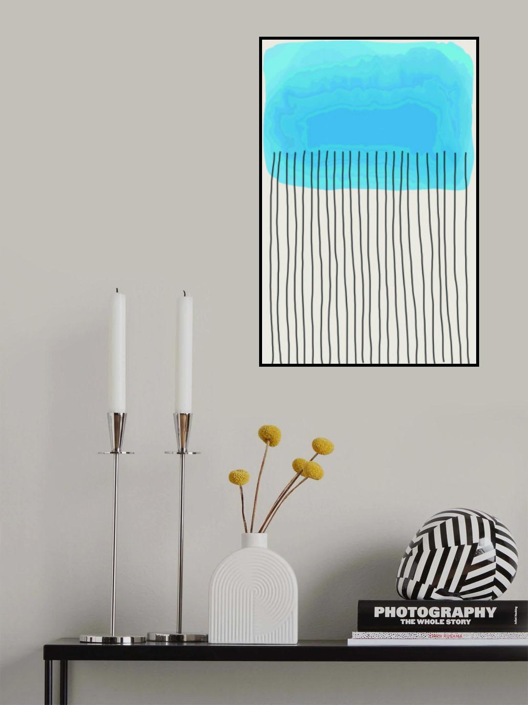 Geometric Watercolor #5 Poster och Canvastavla