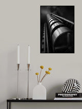 Steel and Light Poster och Canvastavla