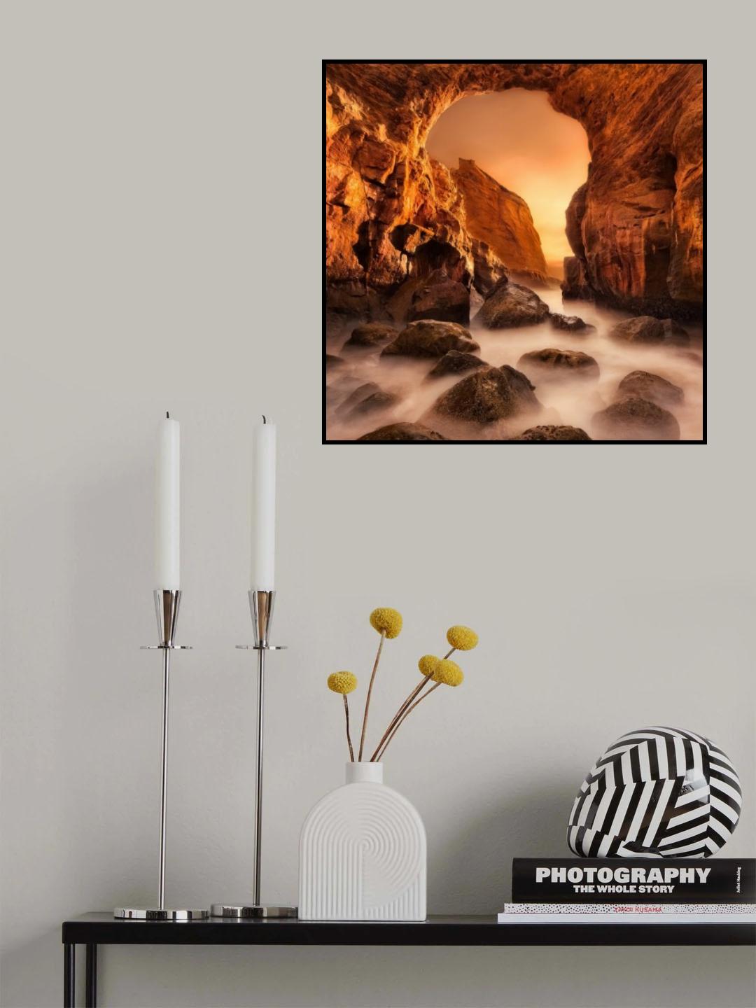 Warmth in Stone Poster och Canvastavla