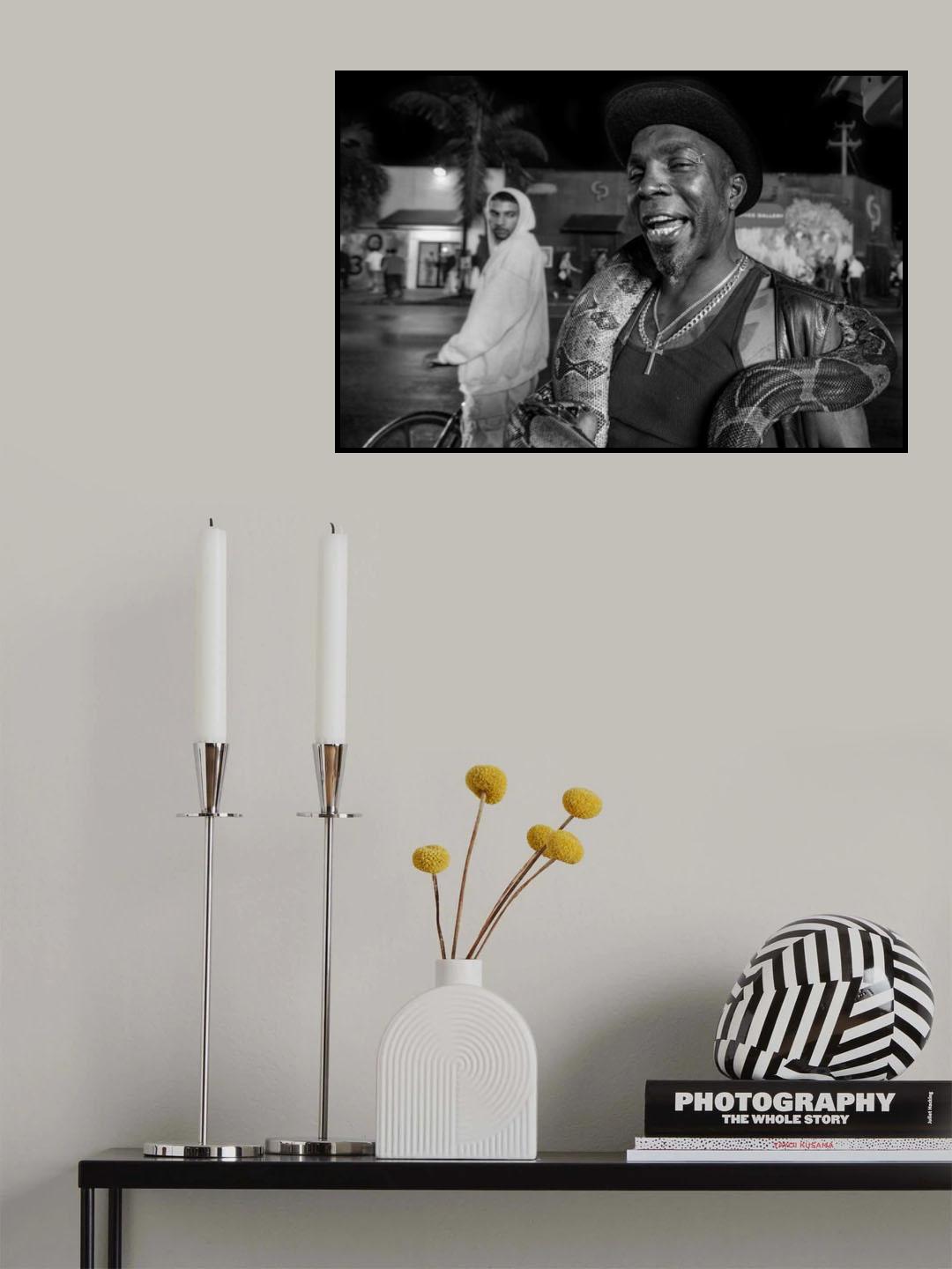 Snake Man Poster och Canvastavla