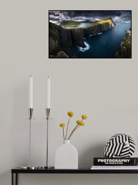 Floating Lake Poster och Canvastavla