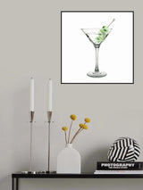 UFO Martini Poster och Canvastavla