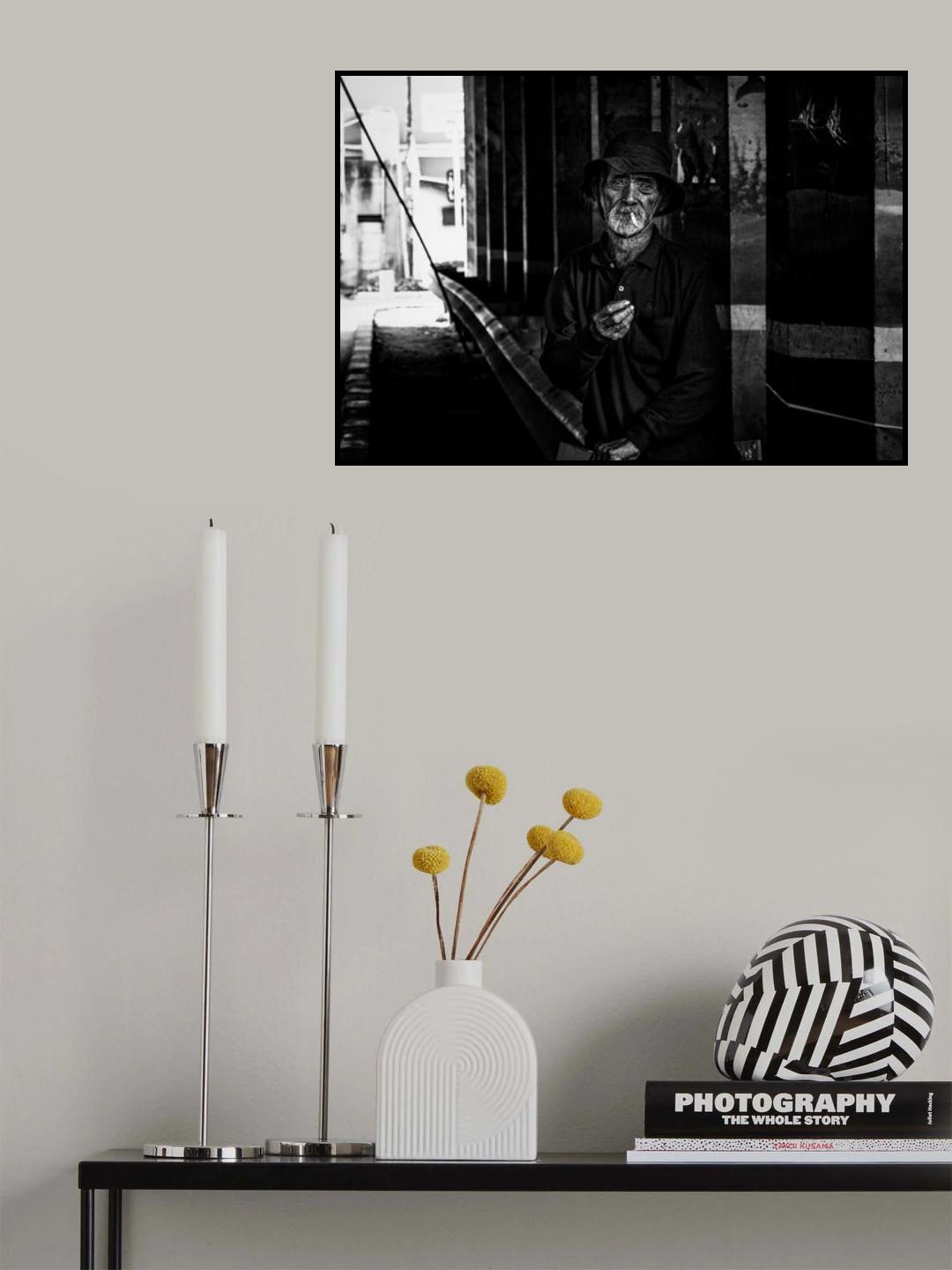Help me with some money - Jakarta - Indonesia Poster och Canvastavla