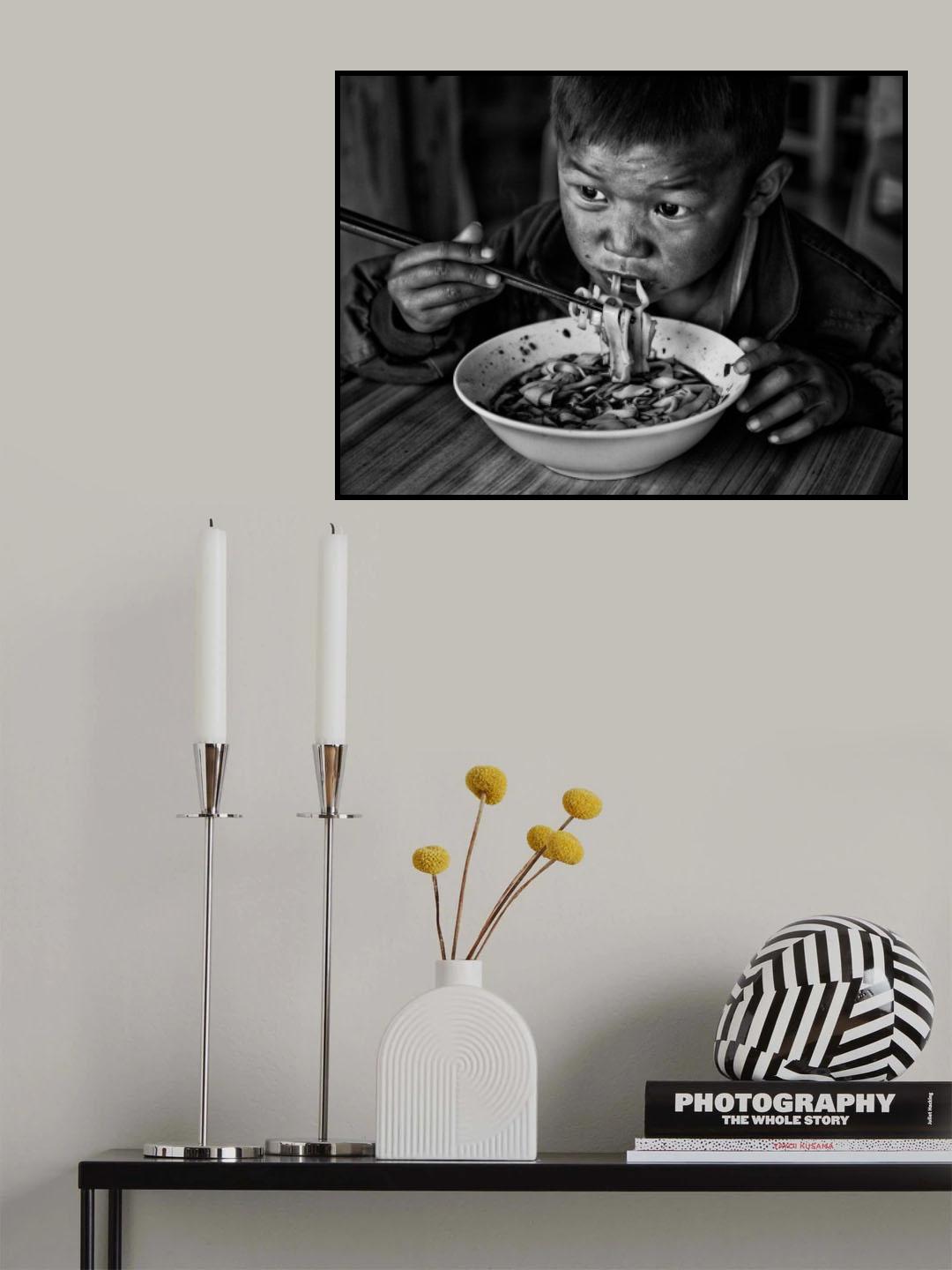 Spicy Noodle Poster och Canvastavla