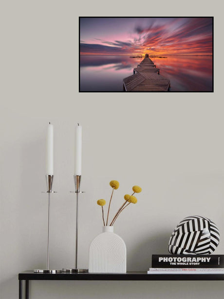 sunrise in the old spa Poster och Canvastavla