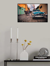 Sunset streets of Trinidad Poster och Canvastavla