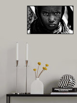 Surma tribe boy - Ethiopia Poster och Canvastavla