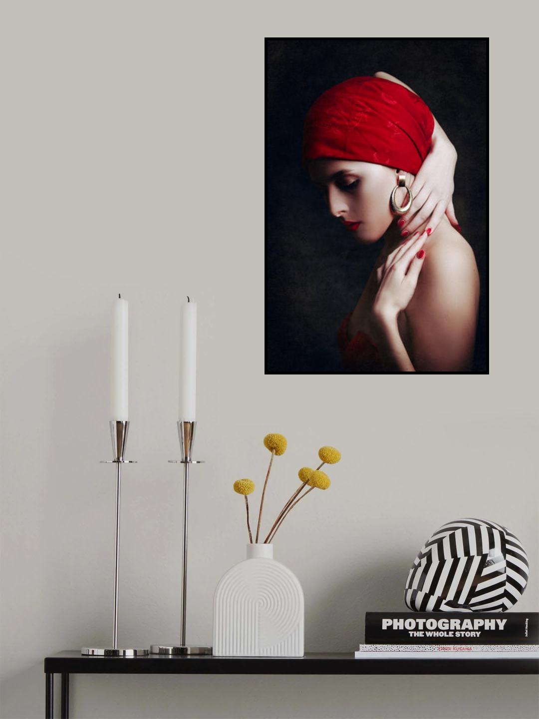 She has fire in her soul Poster och Canvastavla