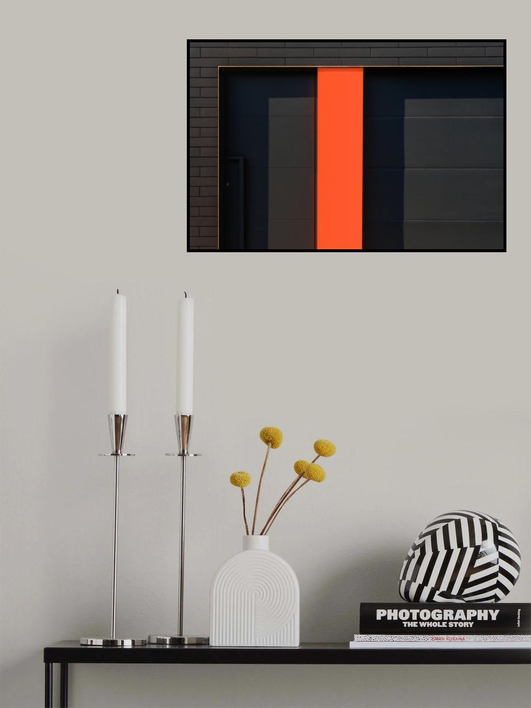 Paint it black Poster och Canvastavla