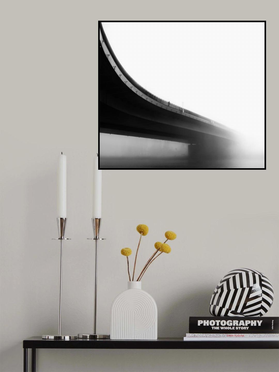 Walk into the mist Poster och Canvastavla