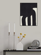 Ink Motif 50 Poster och Canvastavla