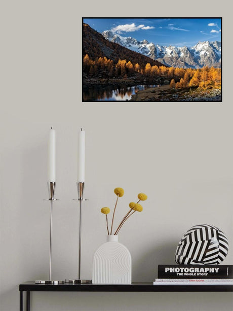 Autumn in the Alps Poster och Canvastavla