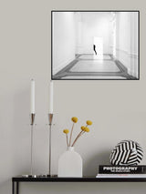 And then he disappeared # 2 Poster och Canvastavla