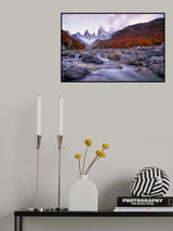 Fitz Roy under Twilight Poster och Canvastavla