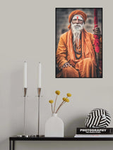 Varanasi Guru Poster och Canvastavla