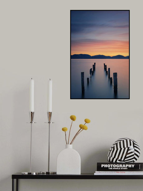 Sunrise on the Lake Poster och Canvastavla