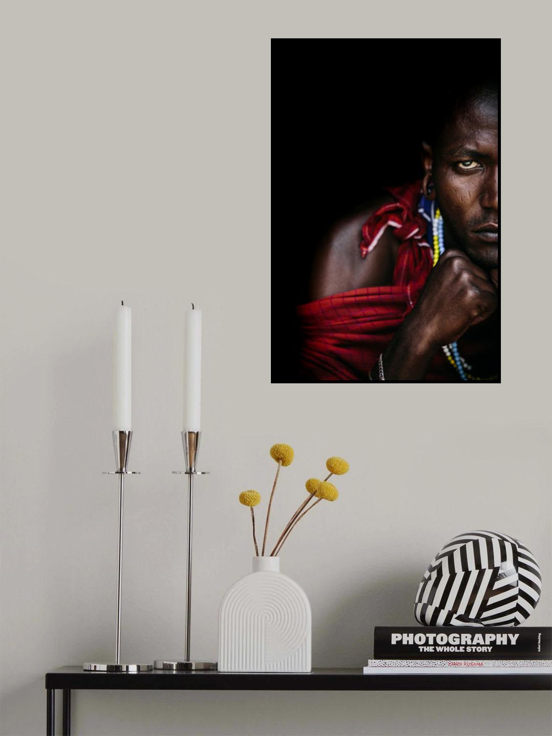 Masai look Poster och Canvastavla