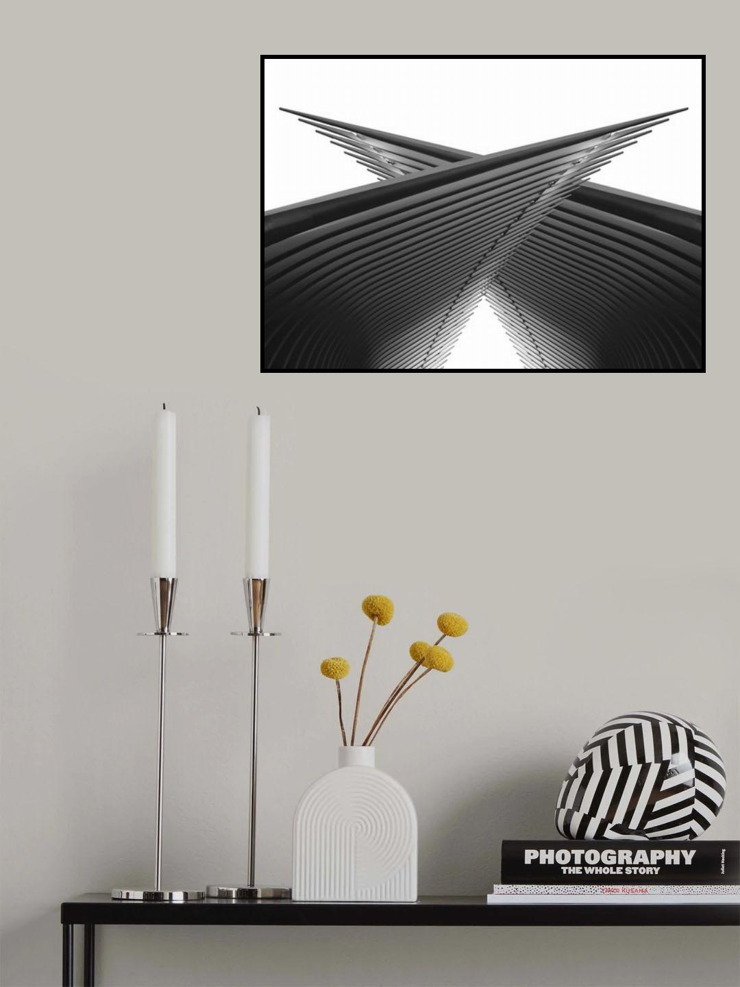 II B Poster och Canvastavla