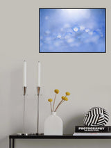 Blue glow Poster och Canvastavla