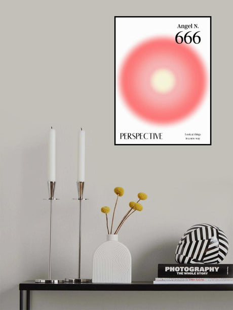 Angel Number 666 Poster och Canvastavla