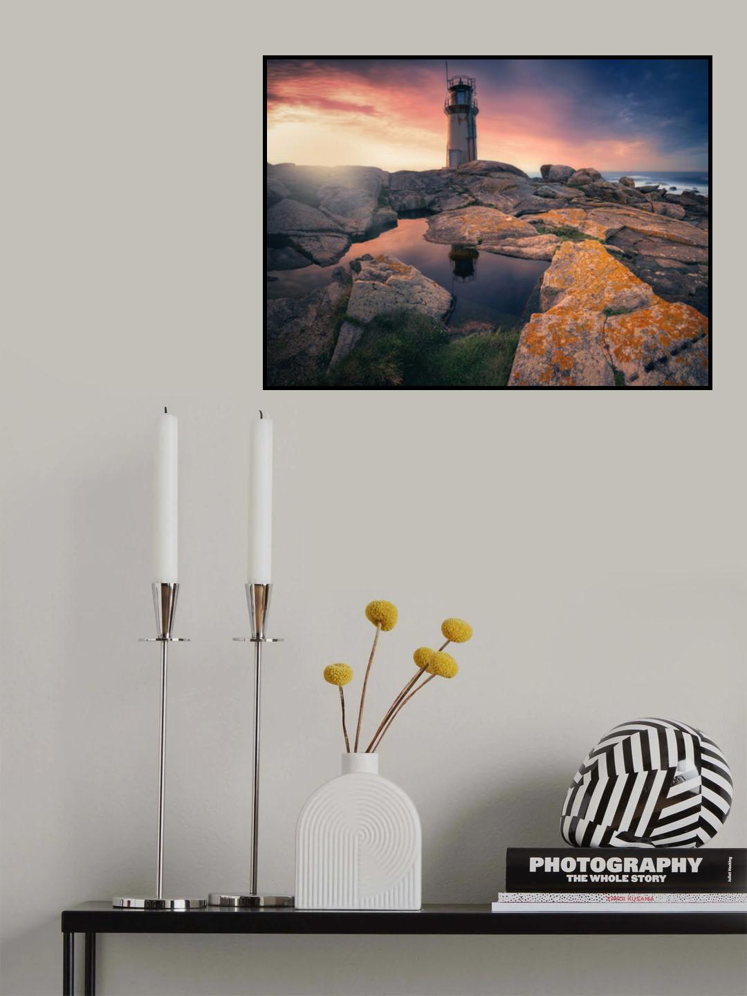 Sunset light Poster och Canvastavla