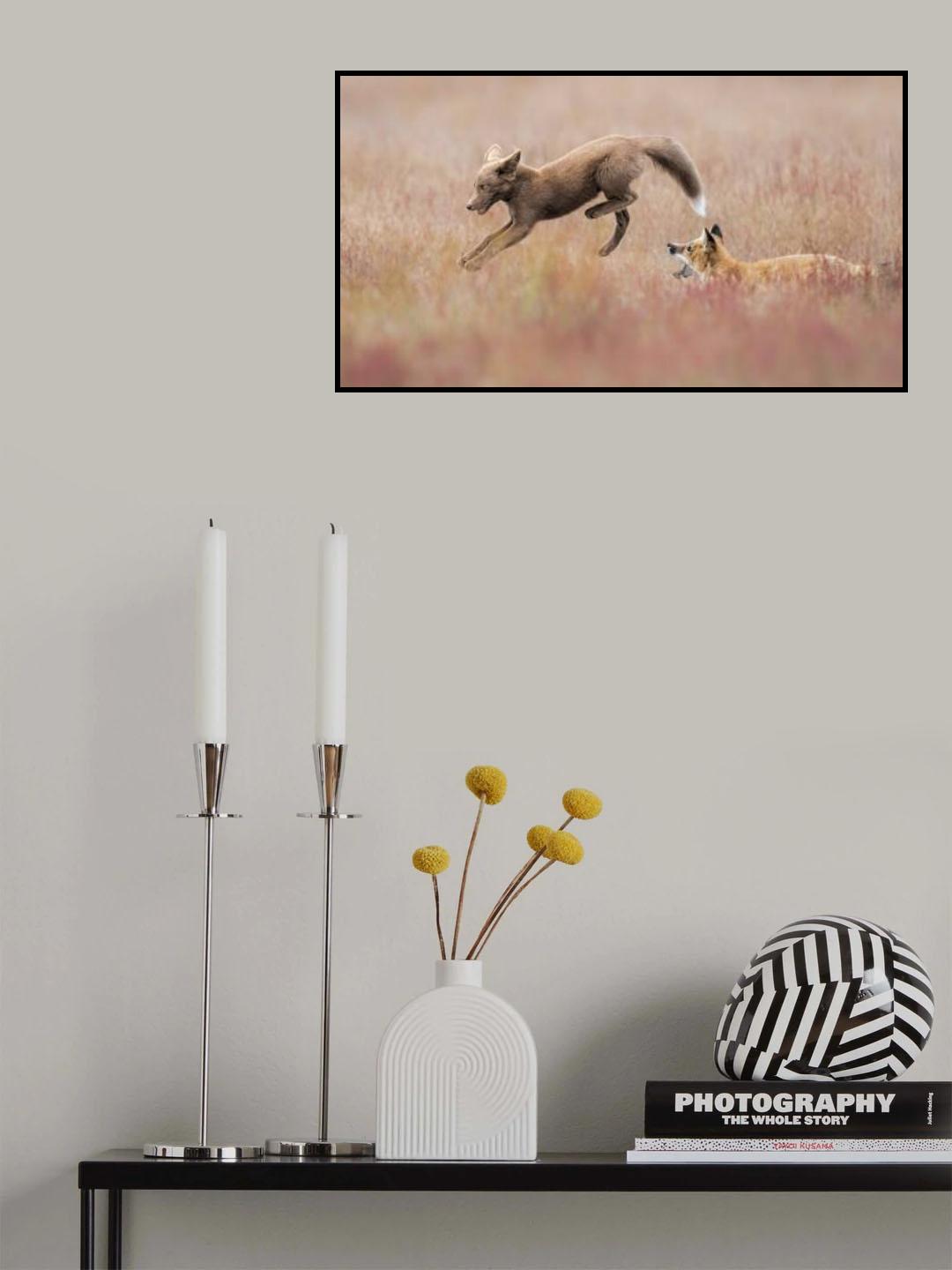 Playing Poster och Canvastavla