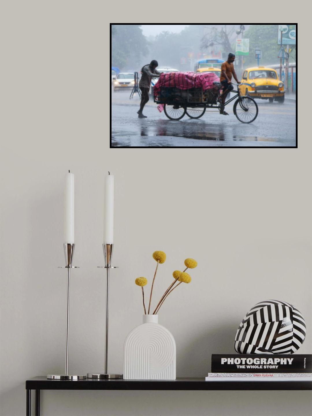 Rain in my city Poster och Canvastavla