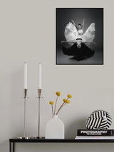 Dancers in Black &amp; White Poster och Canvastavla
