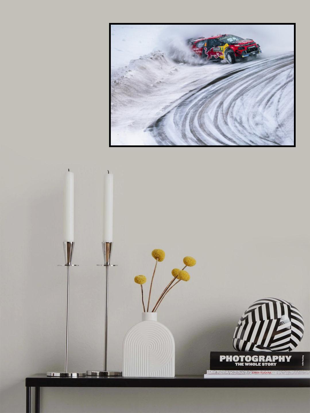 Citroen C3 WRC Poster och Canvastavla