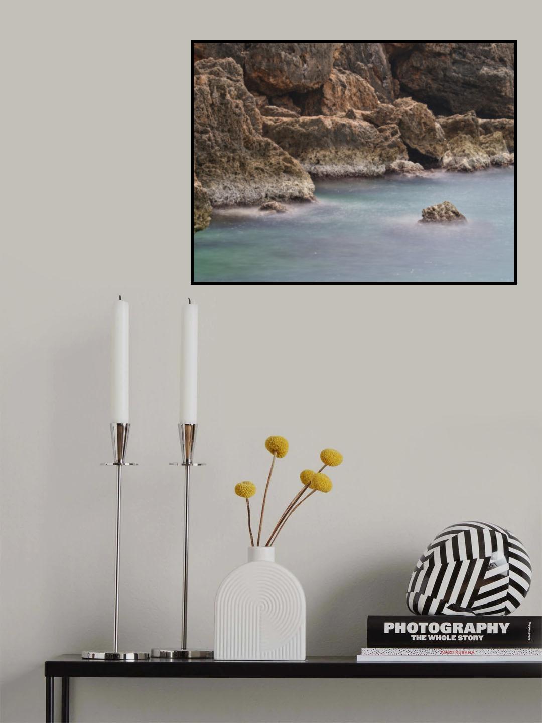 seascape and rocks Poster och Canvastavla